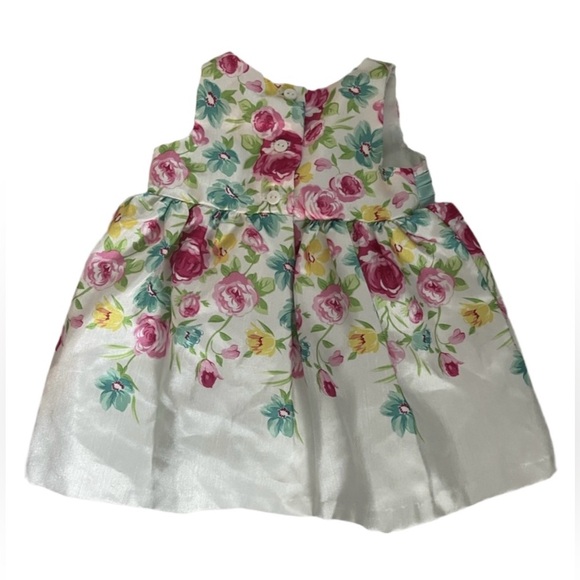 (3/10$) Floral Dress size 0-3M “Nannette Baby” - Picture 2 of 5